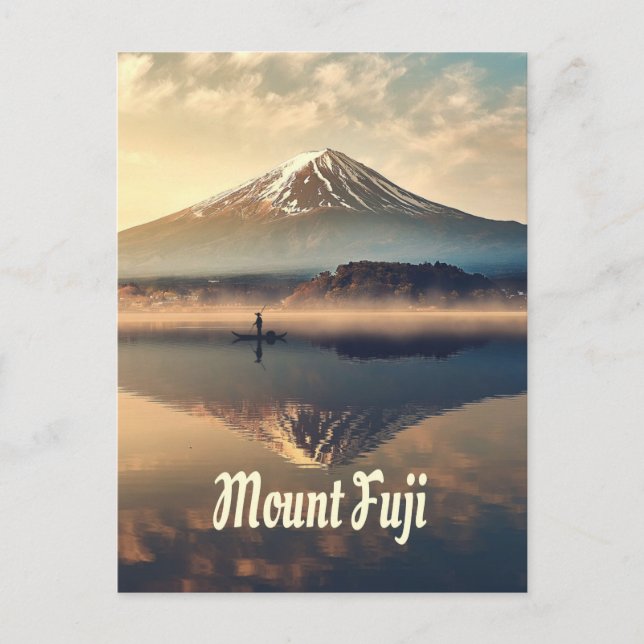 Carte Postale Mont Fuji (Devant)