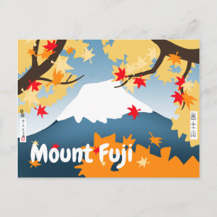 Carte postale Mont Fuji