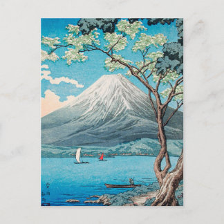 Carte Postale Mont Fuji depuis le lac Yamanaka