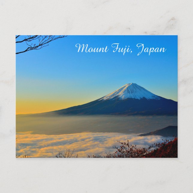 Carte Postale Mont Fuji, Japon (Devant)