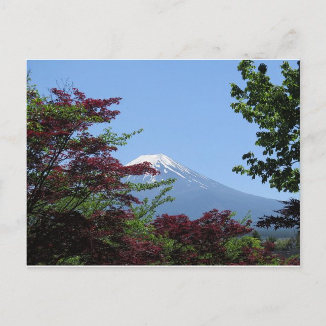 Carte Postale Mont Fuji Japon (Devant)