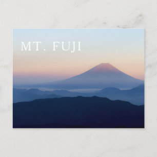 Carte Postale Mont Fuji Sunrise Japon