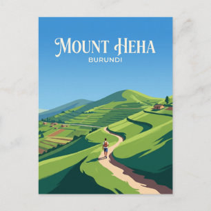Carte Postale Mont Heha Burundi