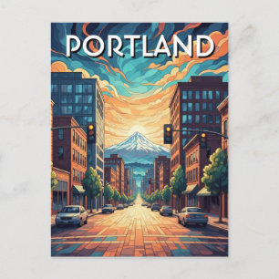 Carte Postale Mont Hood Portland Oregon