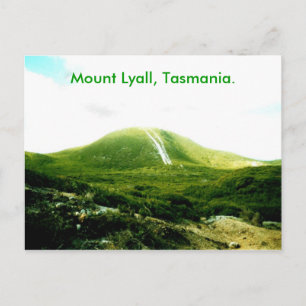 Carte Postale Mont Lyall, Tasmanie.