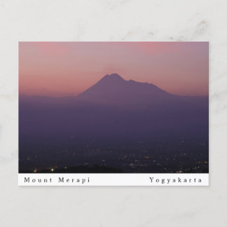 Carte Postale Mont Merapi
