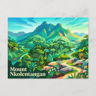 Carte Postale Mont Nkolentangan Guinée équatoriale