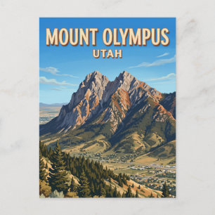 Carte Postale Mont Olympe Utah