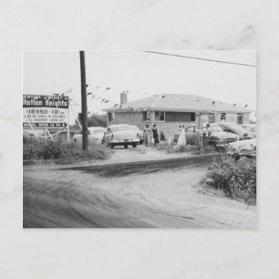 Carte Postale Mont Prospect Illinois Hatlen Heights années 1950