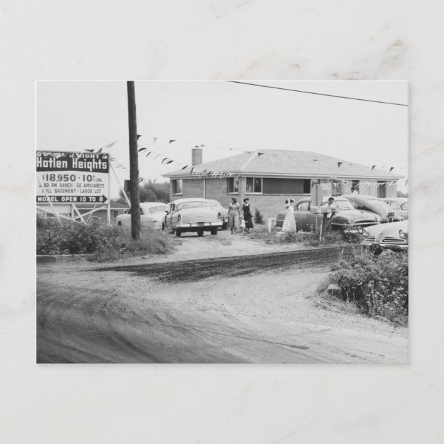 Carte Postale Mont Prospect Illinois Hatlen Heights années 1950 (Devant)