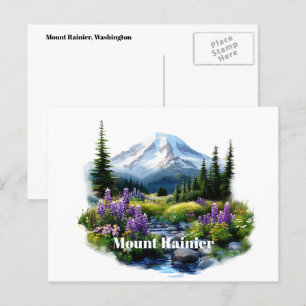 Carte postale Mont Rainier