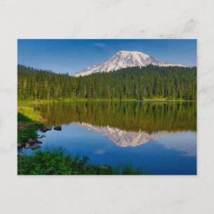 Carte Postale Mont Rainier et Reflection Lake
