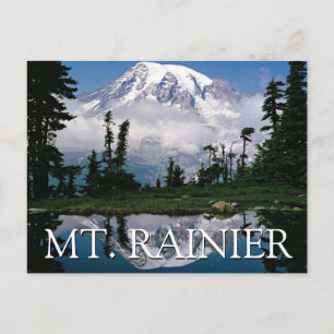 Carte Postale Mont Rainier   Joyeux Anniversaire