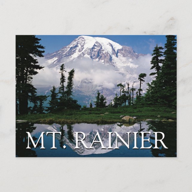 Carte Postale Mont Rainier | MERCI (Devant)