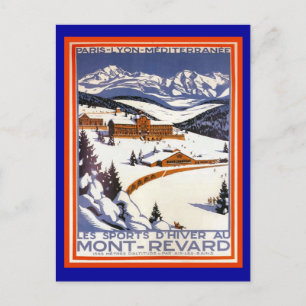 Carte Postale Mont Revard