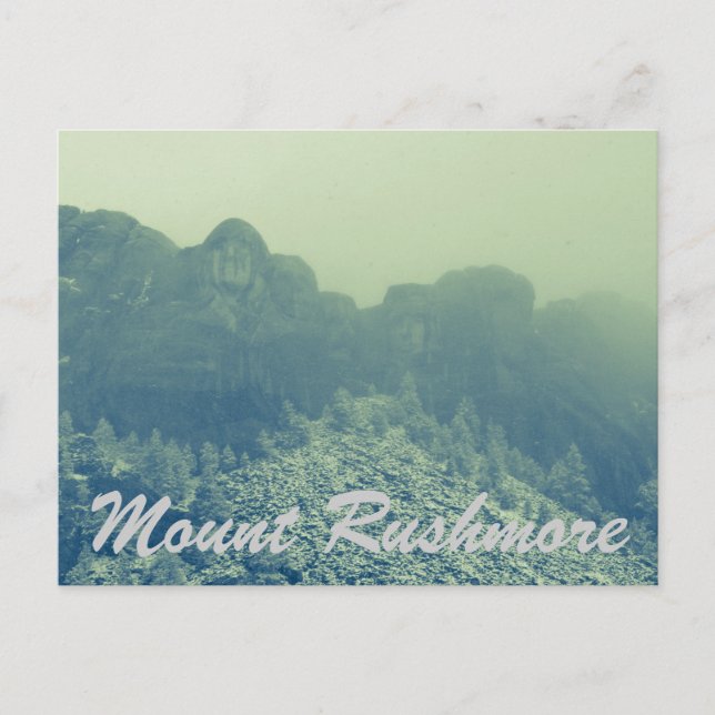 Carte Postale Mont Rushmore (Devant)