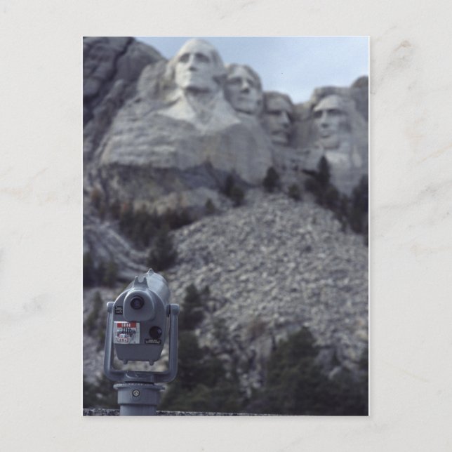 Carte Postale Mont Rushmore (Devant)