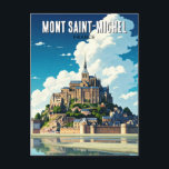 Carte Postale Mont Saint-Michel<br><div class="desc">Mont Saint-Michel. Île magique surmontée d'une abbaye anti-gravité, le Mont-Saint-Michel et sa Baie comptent parmi les sites les plus étonnants de France. Depuis des siècles, l'une des principales destinations de pèlerinage d'Europe, cette île sainte est aujourd'hui classée au patrimoine mondial de l'UNESCO, tout comme sa baie à couper le souffle....</div>