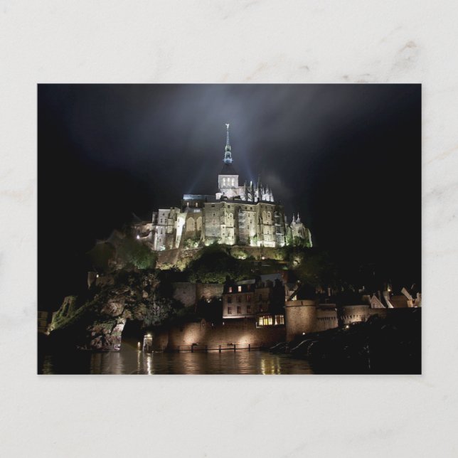 Carte Postale Mont-Saint-Michel (Devant)