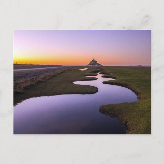 Carte Postale Mont-Saint-Michel (Devant)