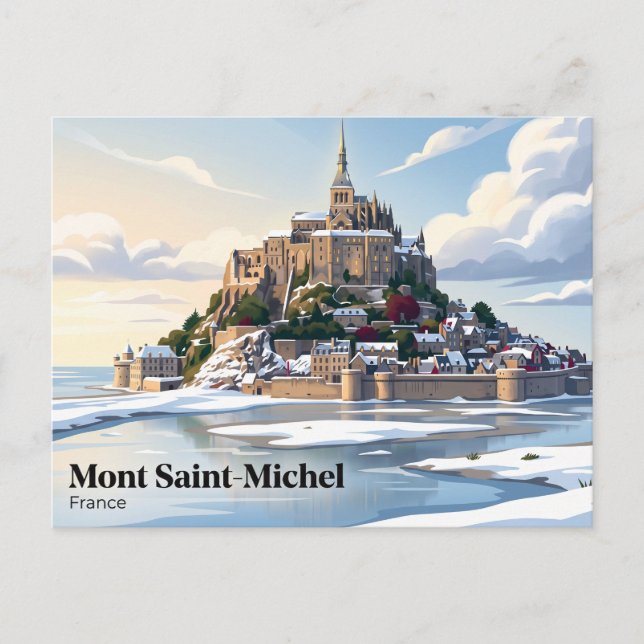 Carte Postale Mont Saint-Michel France (Devant)
