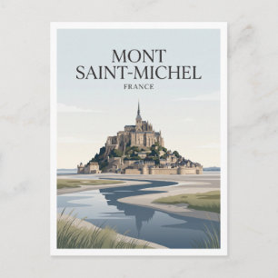 Carte Postale Mont Saint-Michel France