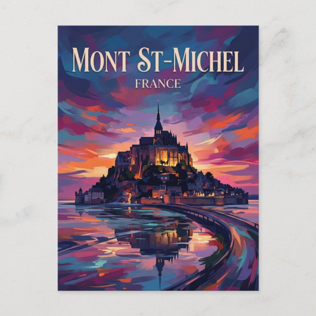 Carte Postale Mont Saint-Michel France (Devant)
