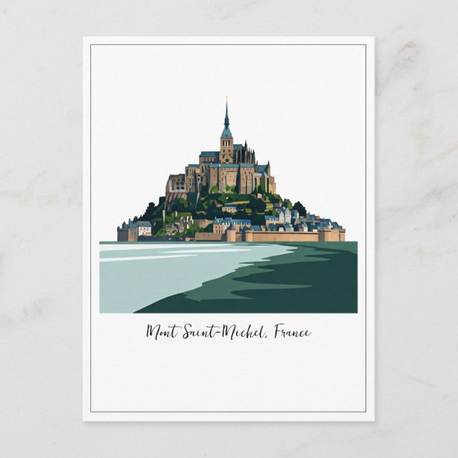 Carte Postale Mont Saint-Michel France Normandie (Devant)