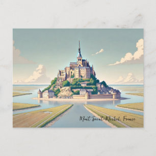 Carte Postale Mont Saint-Michel France Normandie