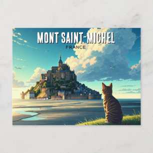 Carte Postale Mont Saint-Michel France Voyage