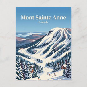 Carte Postale Mont Sainte Anne Canada