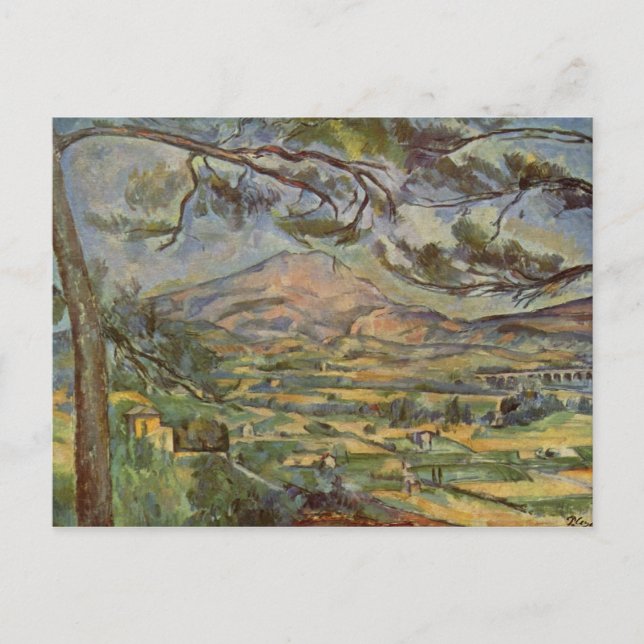 Carte Postale Mont Sainte-Victoire (Devant)