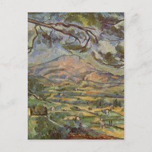 Carte Postale Mont Sainte-Victoire par Paul Cézanne