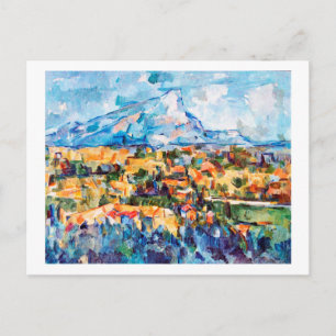 Carte Postale Mont Sainte-Victoire, Paul Cezanne
