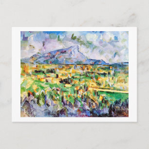 Carte Postale Mont Sainte-Victoire, Paul Cezanne