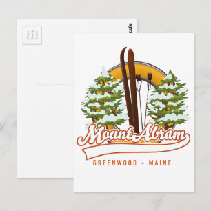 Carte Postale Mont Ski Abram Greenwood