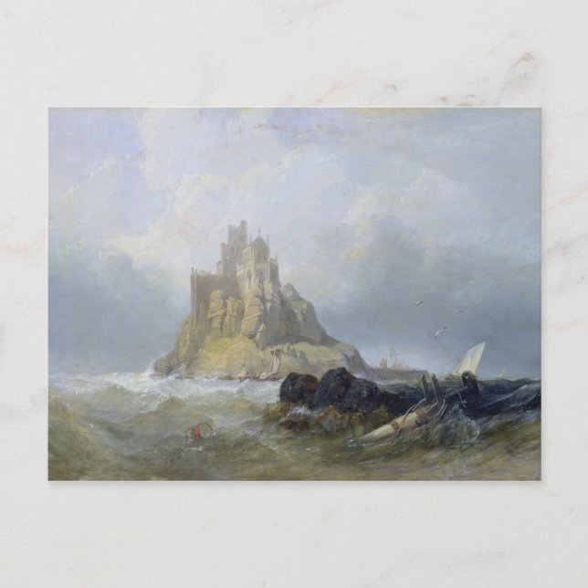 Carte Postale Mont St. Michael, Cornouailles (Devant)