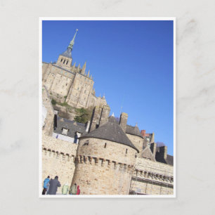 Carte Postale Mont St Michel, Normandie, France