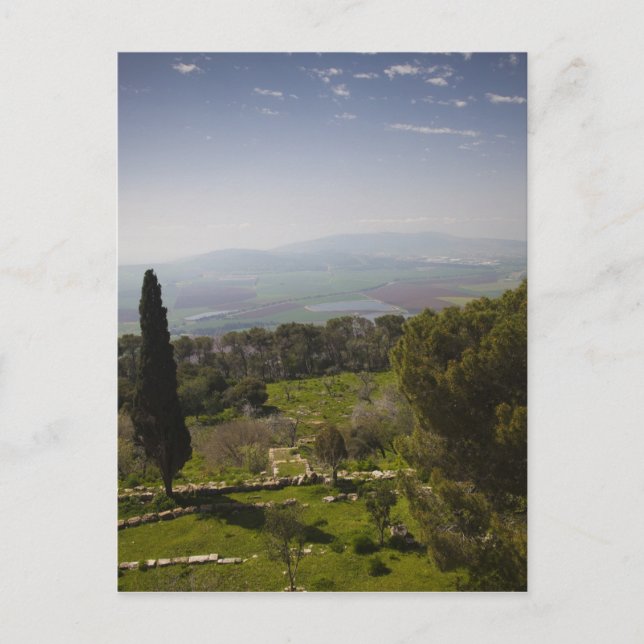 Carte Postale Mont Thabor, site de la transfiguration biblique (Devant)