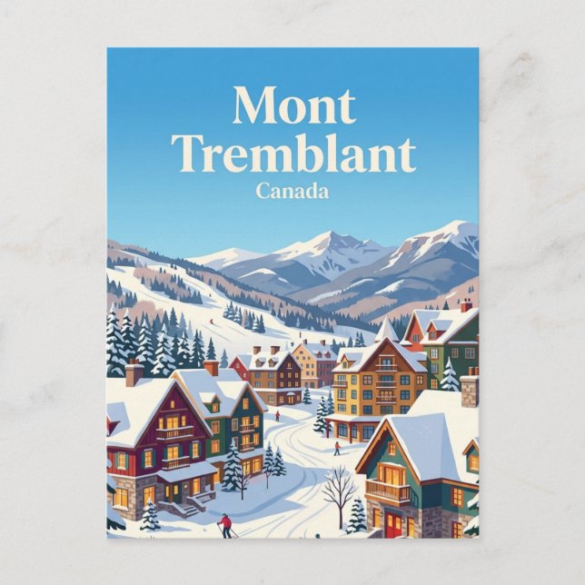 Carte Postale Mont Tremblant Canada (Devant)