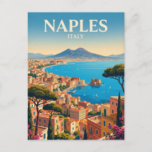 Carte Postale Mont Vésuve Italie
