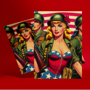 Carte Postale Montage militaire du soldat vintage