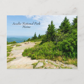 Carte Postale Montagne Cadillac dans le parc national de l'Acadi
