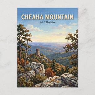Carte Postale Montagne Cheaha Alabama