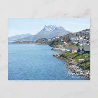 Carte Postale Montagne de Sermitsiaaq, Nuuk