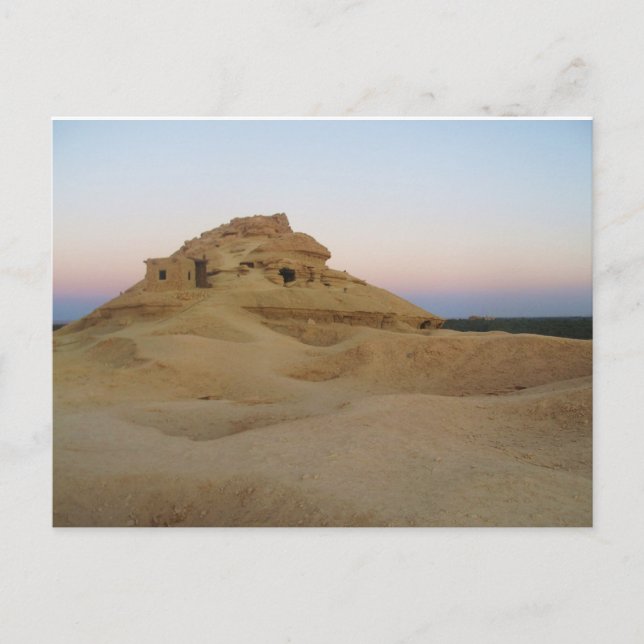 Carte Postale Montagne des morts, Siwa, Egypte (Devant)