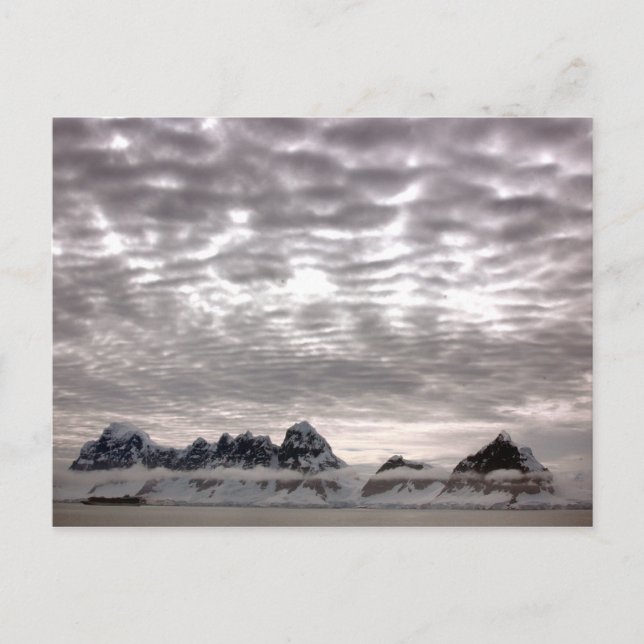 Carte Postale Montagne en croisière au Pôle (Devant)