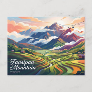 Carte Postale Montagne Fansipan Vietnam