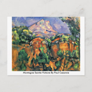 Carte Postale Montagne Sainte-Victoire Par Paul Cezanne