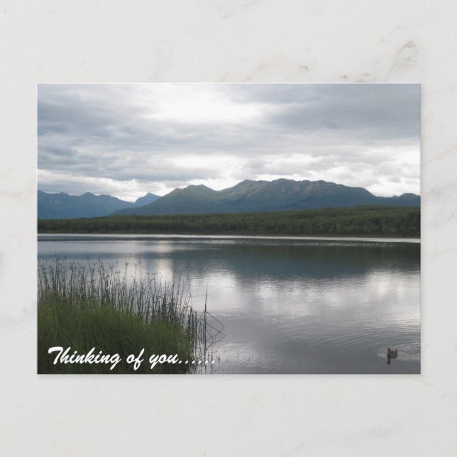 Carte Postale Montagnes (Devant)